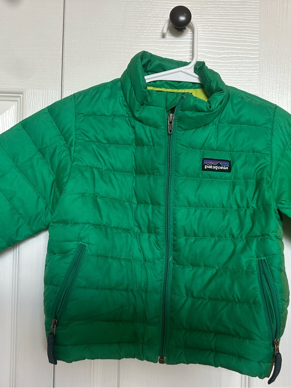 Patagonia 18M Kids' Green Insulated Puffer Jacket
